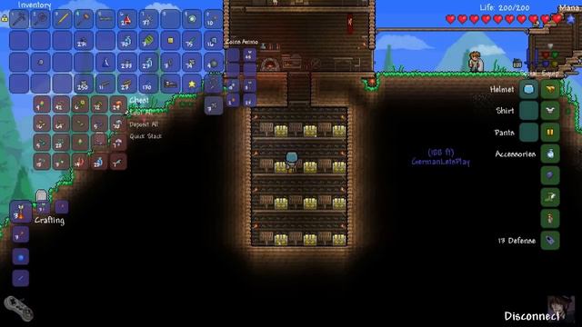 Let's Play Together - Terraria #22 [HD] Aufrüstung Und Mineralsuche