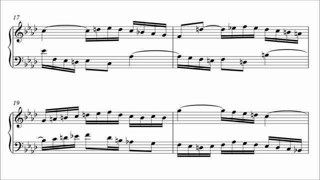 Bach: Invention 9 in F Minor, BWV 780 (Urtext Edition) смотреть онлайн