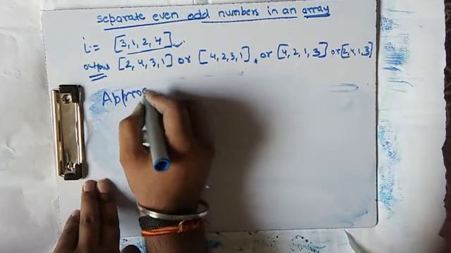 2 Python program to separate even and odd number in the given array.sort by parity. смотреть онлайн
