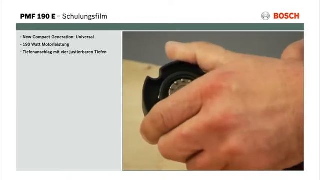 Представяне на мултифункционален инструмент PMF 190 E смотреть онлайн