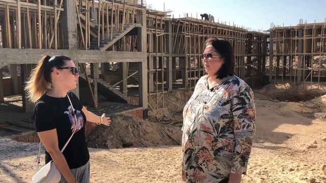 Купить квартиру в Хургаде. Район Мубарак 6. Стройка жилого комплекса в Хургаде. смотреть онлайн