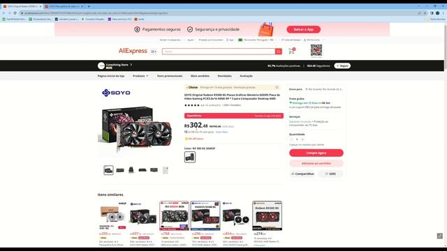 Unboxing RX580 Soyo смотреть онлайн