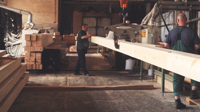 Завод клеёного бруса. Вологодский Домостроительный комбинат. смотреть онлайн