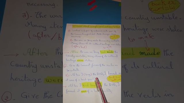 Exercises about past simple and Past perfect bac 2023. смотреть онлайн