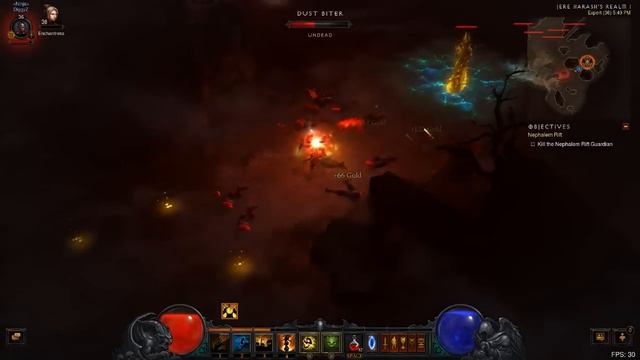 Diablo 3 Reaper of Souls Beta: VALUE RIFT - Witch Doctor Hardcore Adventure Mode #7 смотреть онлайн