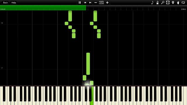 Wat Zullen We Drinken Synthesia Piano MIDI смотреть онлайн