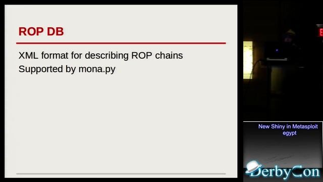 DerbyCon 3 0 4207 New Shiny In The Metasploit Framework Egypt смотреть онлайн