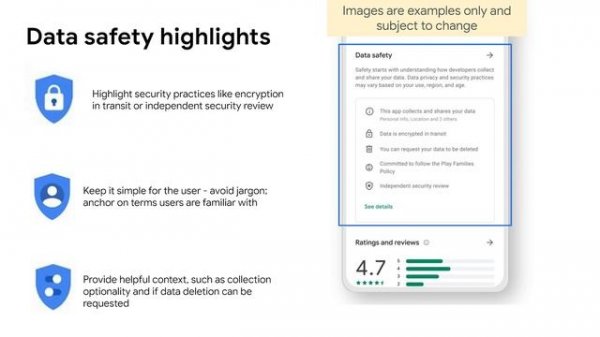 Preparing your app for the new Data safety section in Google Play
