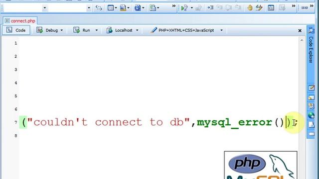 MYSQL- Connection to Database смотреть онлайн
