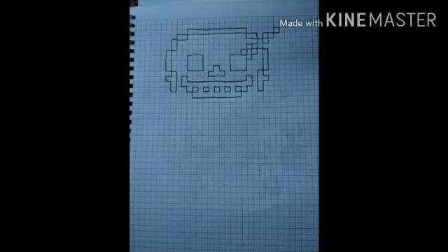 Как рисовать Санса по клеточкам смотреть онлайн