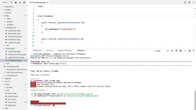 Yii2 Lesson 60 Running and Writing Tests смотреть онлайн