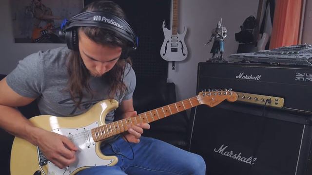 Europe - The Final Countdown Solo Cover - YJM Fender - Marshall YJM100 смотреть онлайн