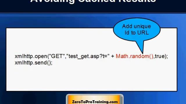 AJAX Training - Part 8 - GET Method Syntax смотреть онлайн