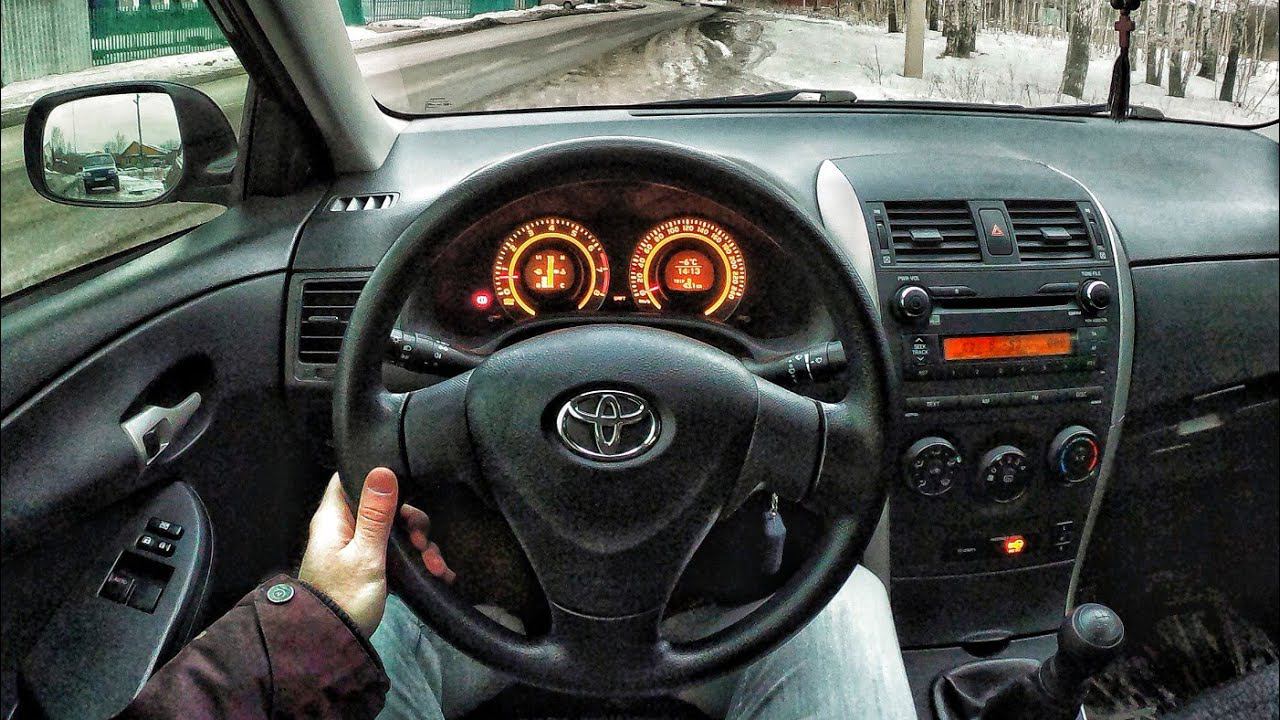 2008 Toyota Corolla 1.6 MT - POV TEST DRIVE смотреть онлайн