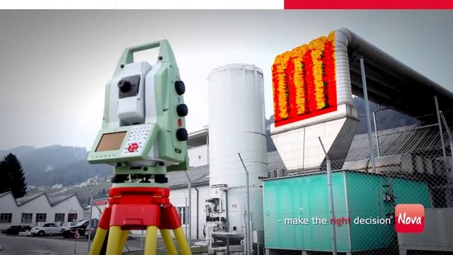 3D сканирование с помощью тахеометра Leica Nova MS60 смотреть онлайн