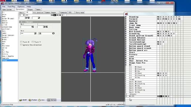 2D Fighter Maker FM2nd Character Creation Test - Yunega смотреть онлайн