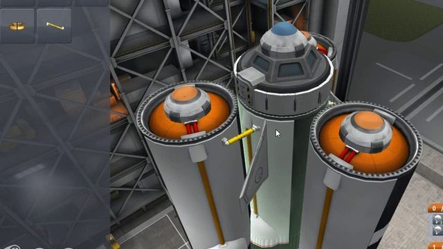 прохождение игры Kerbal Space Program(часть 4)испытываем ракету смотреть онлайн