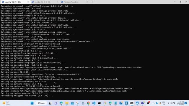 Docker Installation for master client architecture смотреть онлайн
