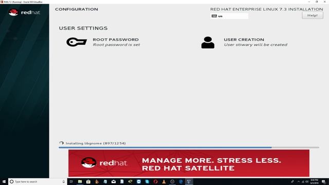RED HAT ENTERPRISE LINUX 7.3 complete Installation Tutorial смотреть онлайн