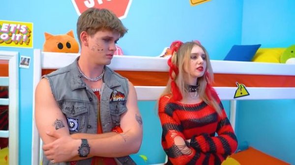 Экстремальное Перевоплощение от Soft Girl до Rock Girl Ради Краша! Хорошая Девушка vs Плохой Парень