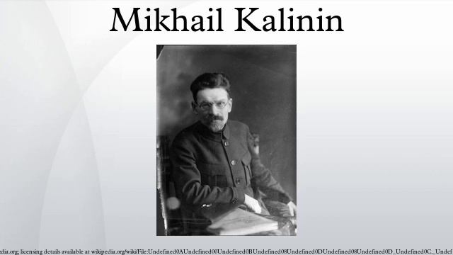 Mikhail Kalinin смотреть онлайн