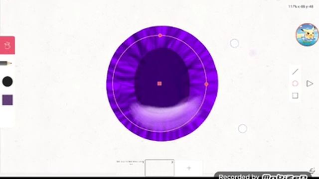 Как рисовать красивый глаз :3 смотреть онлайн