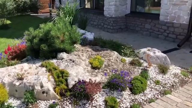 Озеленение загородного участка смотреть онлайн