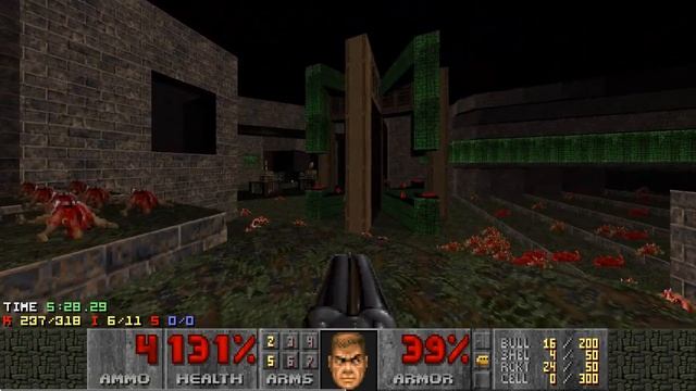 (DOOM II) Italo Doom - Map 14: Joe Le Taxi - UV-MAX смотреть онлайн