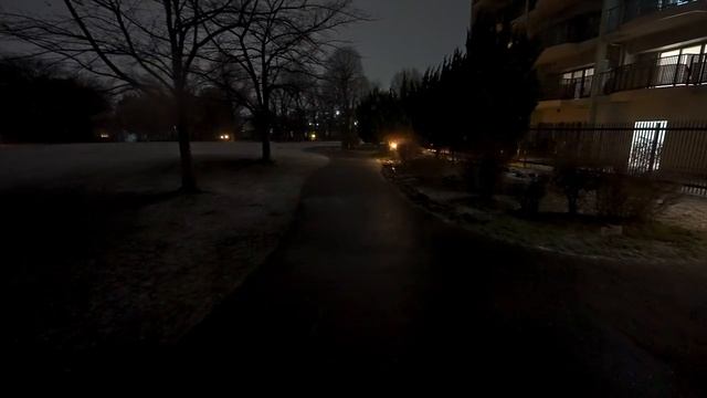 Япония • Снежная ночная прогулка от станции Токио Кумегава до Кодайры смотреть онлайн