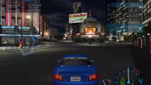 Need for Speed: Underground Прохождение Четвёртый турнир Не спи за рулём Без комментариев смотреть онлайн