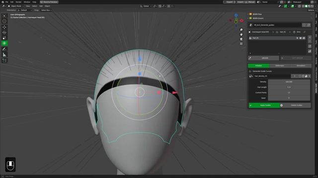 A new way to simulate hair in Blender [BGEN hair systems Update] смотреть онлайн