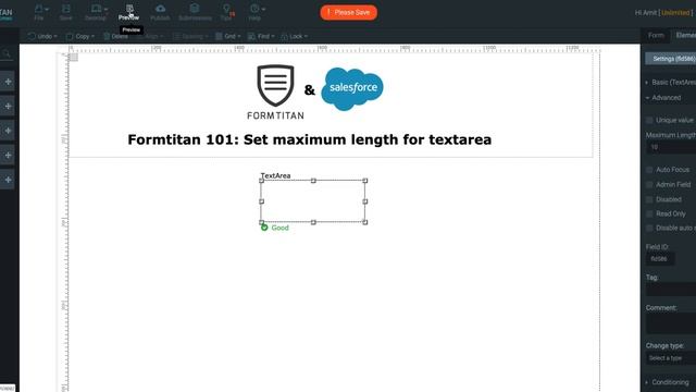 Set maximum length textarea смотреть онлайн