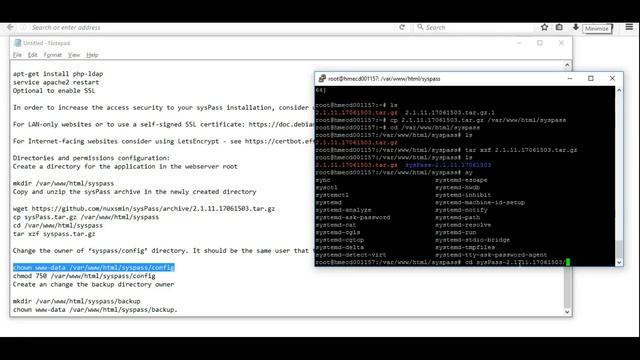 syspass installation step by step смотреть онлайн