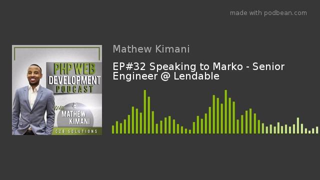 EP#32 Speaking to Marko - Senior Engineer @ Lendable смотреть онлайн