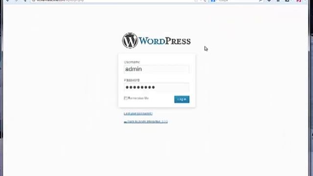 How to Log Into the WordPress Dashboard смотреть онлайн