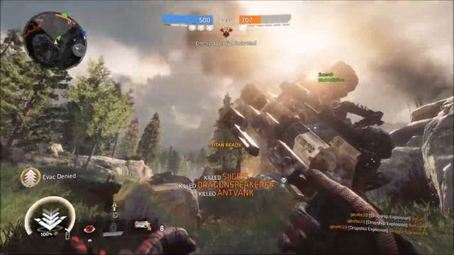 Titanfall 2 - Amped Wingman vs Dropship смотреть онлайн
