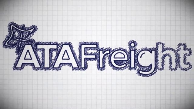 ATA Freight Sketch Logo Reveal смотреть онлайн