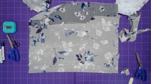 Блузка с кружевным декором и белой кокеткой - МК