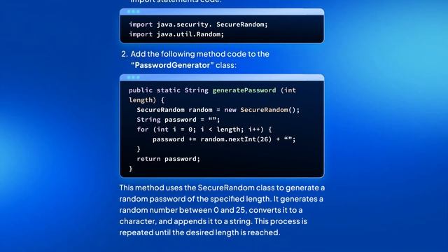 How to Create a Basic Password Generator App Using Java смотреть онлайн