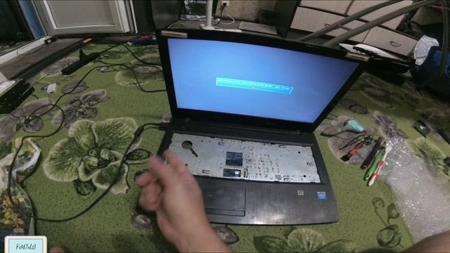 Ноутбук Lenovo G50-30 заедает правая кнопка мыши / разборка, чистка смотреть онлайн