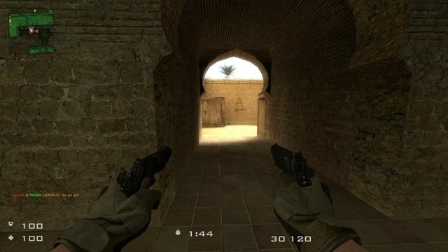 Counter-Strike Source M1911 Akimbo Call of Duty Modern Warfare 2019 (Dual Elites) - PMR - Gameplay смотреть онлайн