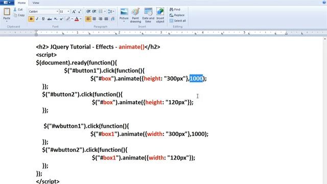 JQUERY EFFECTS ANIMATE METHOD DEMO смотреть онлайн