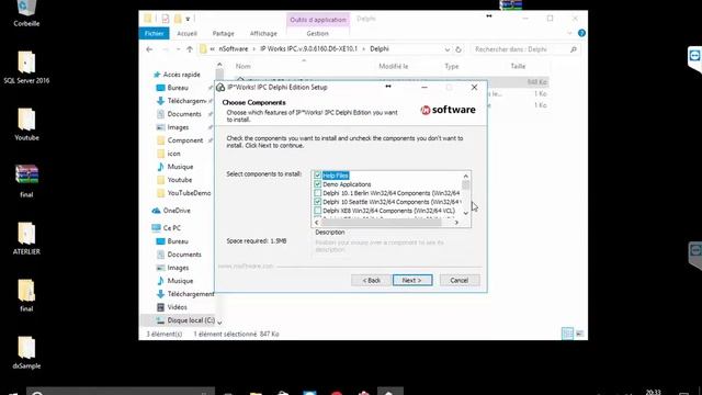 How to install IP Works nSoftware component delphi XE10.1 berlinكيفية تنصيب مكونات смотреть онлайн