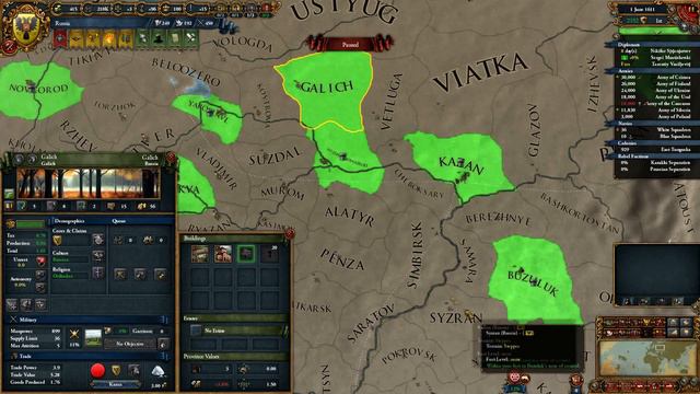 Europa Universalis IV: The Cossacks | Muscovy - Part 53 смотреть онлайн