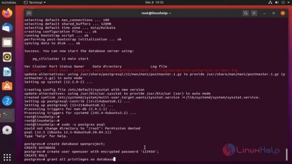 How to install Openproject on Ubuntu 20.4.1