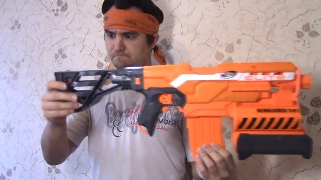 ОБЗОР НЕРФ МОДУЛУС Три Страйк Tri Strike