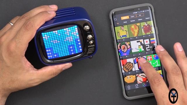 @Divoom Tivoo Timebox Mini Bluetooth Speaker Smart LED APP Control Pixel Display Art смотреть онлайн