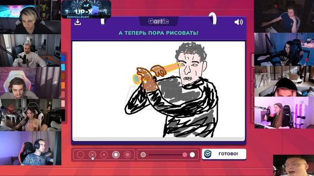 МОКРИВСКИЙ И ЭВЕЛОН ИГРАЮТ В СЛОМАННЫЙ ТЕЛЕФОН С ФРИК СКВАДОМ / EVELONE MOKRIVSKIY GARTIC PHONE