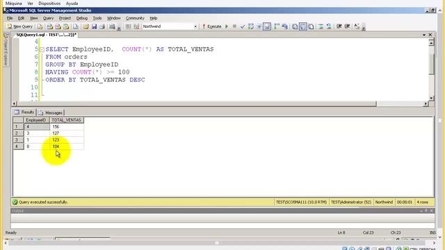 Codificando la Web - SQL parte 9 , La clausula Having смотреть онлайн