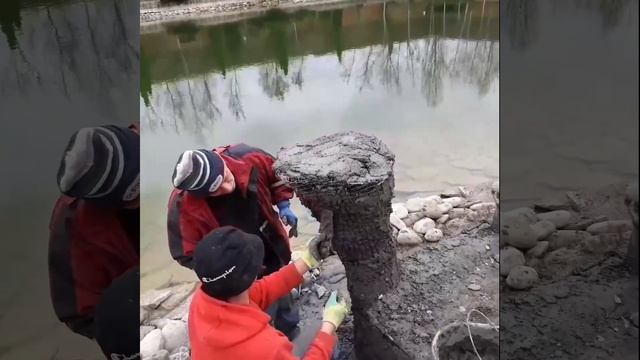 Оформление причала на озере. Строим "СТОЛИК РЫБАКА" смотреть онлайн